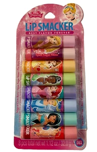 Aspire Disney Princess Lip Smackers Cinderella Tiana Jasmine Ariel Rare HTF - Picture 1 of 4