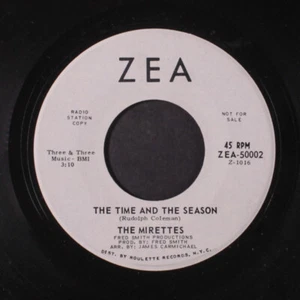 MIRETTES: ain't my stuff good enough / the time and the season ZEA 7" Single - Picture 1 of 2