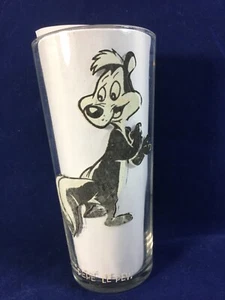 Vintage Looney Tunes Pepe Le Pew Tumbler Pepsi Collector Glass 1973 - Picture 1 of 7