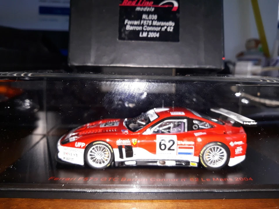 Red Line 1/43 Ferrari 575 Maranello #62 Le Mans 2004 RL030 - Immagine 1 di 1