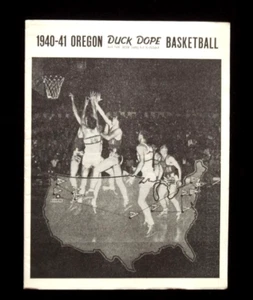 orig./Rare! 1940 University of OREGON DUCKS **Duck Dope** BASKETBALL MEDIA GUIDE - Picture 1 of 5
