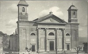 CARTOLINA NON VIAGGIATA_ SARDEGNA _ NUORO - LA CATTEDRALE _ ANNI TRENTA ? - Picture 1 of 1
