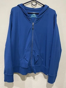 NIKE ACG Damen XL (16-18) Full Zip Stretch Langarm leichter Hoodie blau - Bild 1 von 11