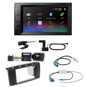 Pioneer DMH-A240DAB USB MP3 Bluetooth Digitalradio Einbauset für Mercedes R W251 - Bild 1 von 1