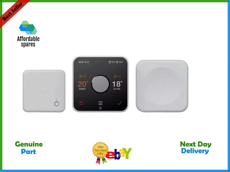 New Hive Hive Active V3 Wireless Heating Smart Thermostat White/Grey Genuine* - Image 1 of 1