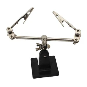 Löten Dritte Hand Flexible Arme Metall Ständer Klemme Helfende Hände Fester Clip - Bild 1 von 8