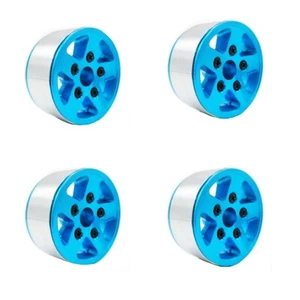 1/10 1.9" Alloy beadlock RC Crawler Car Wheels Rims Set 4Pcs fits FOR SCX10 CC01 - Picture 1 of 13