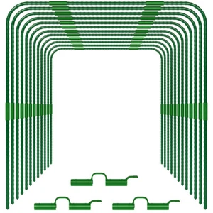 Pflanztunnel Bogen Tunnelbögen Folientunnel Beettunnel Tunnel Beet Gemüsebeet - Bild 1 von 48