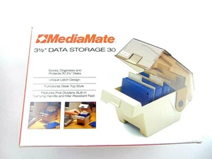 Almacenamiento de datos Media Mate 3 1/2 pulgadas 30 nuevo - Imagen 1 de 12