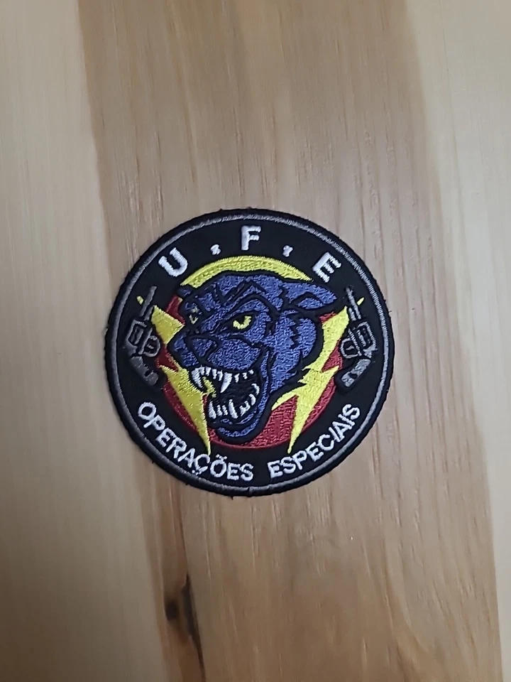 Max Payne 3 Embroidered Iron on Patch Promo Special Promotional U.F.E Operacoes - Image 1 of 1