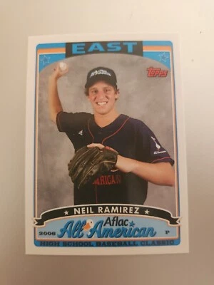 2006 TOPPS BOWMAN AFLAC NEIL RAMIREZ ALL-AMERICAN ROOKIE RC SSP MINT - Image 1 of 4