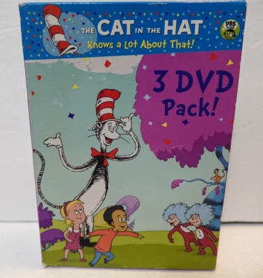 Dr. Seuss: The Cat in the Hat 3-DVD Pack (DVD box set) - Image 1 of 4