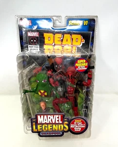Marvel Legends DEADPOOL & DOOP Toy Biz Wave 6 Series VI X-Men Comic/Display 2004 - Picture 1 of 4