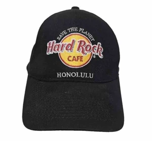 Hard Rock Cafe Honolulu Sombrero Negro Gorra Ajustable Salvar el Planeta - Imagen 1 de 9