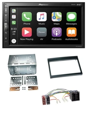 Pioneer USB MP3 DAB 2DIN Bluetooth Autoradio für Porsche Boxster 1996-2004 - Bild 1 von 4