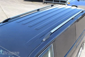 Aluminium Roof Rails For Volkswagen Transporter T5 SWB 2004-2015 Van Accessories - Picture 1 of 9