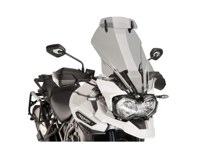 Luz de pantalla Puig Touring humo para Triumph Tiger Explorer 1200 XCX baja (16-17) Foto 1 de 4