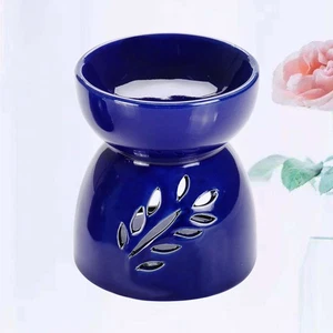 Tea Light Wax Melt Burners Tealight Ceramic Holder Hollow Candle - Picture 1 of 11
