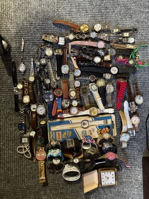 Grab a Bag Watches For Parts or Repair 6.08lb lb Men-Women Lot#5 - Image 1 of 4