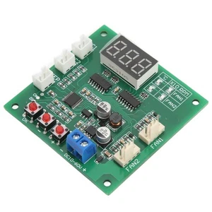DC10‑60V 2 Channel 4 Wire Fan PWM Temperature Speed Controller Governor Modul CB - Afbeelding 1 van 24