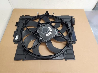 2012-2016 BMW 528i Engine Cooling Fan 2.0L Electric Shroud 7618784 OEM #H185 - Image 1 of 4