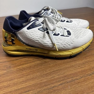 Under Armour UA Team HOVR Sonic 4 Notre Dame Shoes 3023715-105 Women’s Sz 9 - Picture 1 of 10