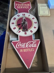Coca Cola Clock - Picture 1 of 9