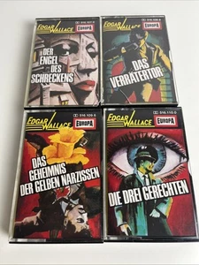 Edgar Wallace Hörspiel - MC Kassetten - Konvolut - Europa - Folge 8, 9, 10, 11 - Bild 1 von 3