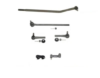 6 Pc Outer Tie Rods Drag Links Sleeves 89-90 Fits Ford Bronco II 2 Wheel Drive - Image 1 of 4