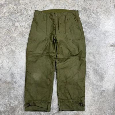 Vintage Alpha Industries Pants Mens X-Large M-1950 Cold Weather Military 80s - image 1 of 4