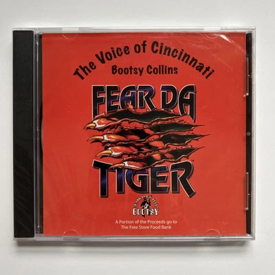 Fear Da Tiger by Bootsy Collins 2005 CD NEW SEALED Cincinnati Bengals Who Dey - Image 1 of 2