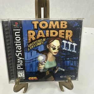 Tomb Raider III (Sony PlayStation 1, PS1, 1998) komplett CIB getestet - Bild 1 von 4