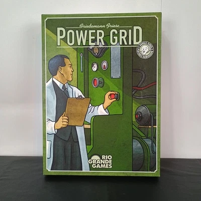 Friedemann Friese Power Grid Rio Grande Games 2011 Complete ~ Opened~Never Used  - Image 1 of 4