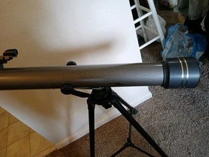 Galileo 700 x 60 60mm Refractor Telescope W/ ORIGINAL Tripod Covering Bag - Picture 1 of 24