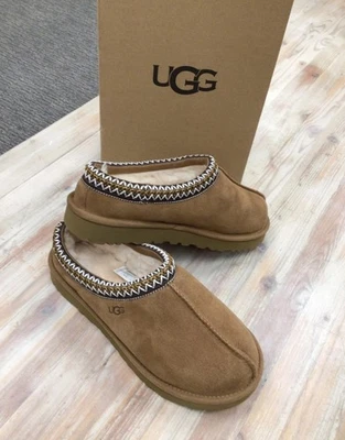 UGG Tasman Chestnut Suede Slipper For Women - Image 1 of 3