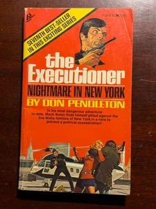 The Executioner Don Pendleton Pinnacle Books 1971 1970s Vtg PB BK - Bild 1 von 3