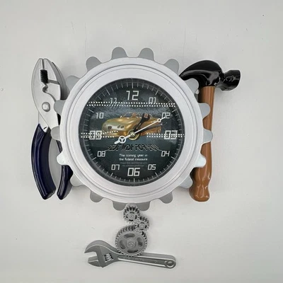 GEAR Reloj Hombre Cueva Garaje Decoración Alicates Martillo Llave En Caja Original Foto 1 de 4