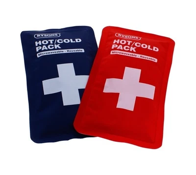 Reusable Hot Cold Ice Gel Pack Pad Back Pain Relief Muscle Injuries Migraine - Image 1 of 4