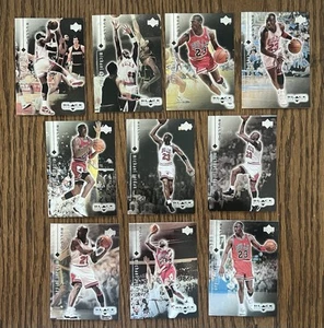 10 Michael Jordan 1999-00 UD Black Diamond Cards 1,2,3,4,5,6,8,9,10,22 - Picture 1 of 2