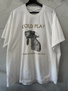 Vintage Coldplay A Rush Of Blood To The Head 2003 Tour Konzert TShirt XL - Bild 1 von 4