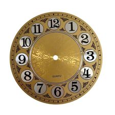 Rustic Arabic Numeral Wall Clock Dial Face 7 Inch Aluminum Plate Vintage Style