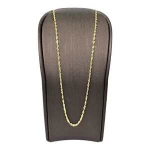 14ct 14K Yellow Gold Italian Fine Singapore Chain Necklace 1.44 Grams 51cm New - Picture 1 of 6