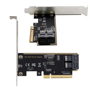 Expansion card Controller PCIE TO U.2 riser card Adapter Extender PCIe Converter - Picture 1 of 8