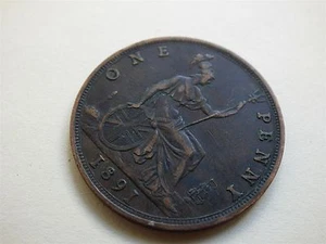 Victoria Penny 1891 (myrefn9233) - Picture 1 of 4