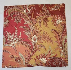 Pottery Barn Madeline Palampore Euro Schein 24x24 Leinenmischung Neu ohne Etikett Blumenmuster - Bild 1 von 13