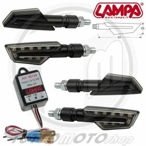 LAMPA CICLON KIT 4 FRECCE LED OMOLOGATE + RELE INTERMITTENZA - Foto 1 di 8