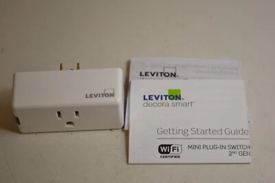 Leviton Decora Smart Wi-Fi Mini Plug-In Switch (2nd Gen) (D215P) - Image 1 of 3
