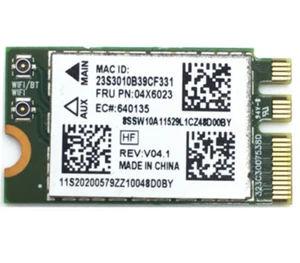Lenovo G70-70 G70-80 B50-80 Atheros NFA345 802.11ac Bluetooth 4.0 NGFF Card - Picture 1 of 3