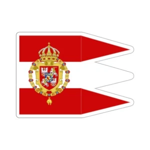 Poland-Lithuania Commonwealth Royal Banner Vinyl Sticker Durable Glossy Finish - Picture 1 of 25