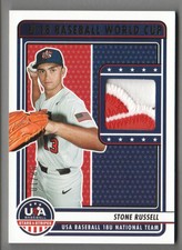2023 Stars&Stripes Baseball U18 World Cup USA Material Prime#16 Stone Russell/10